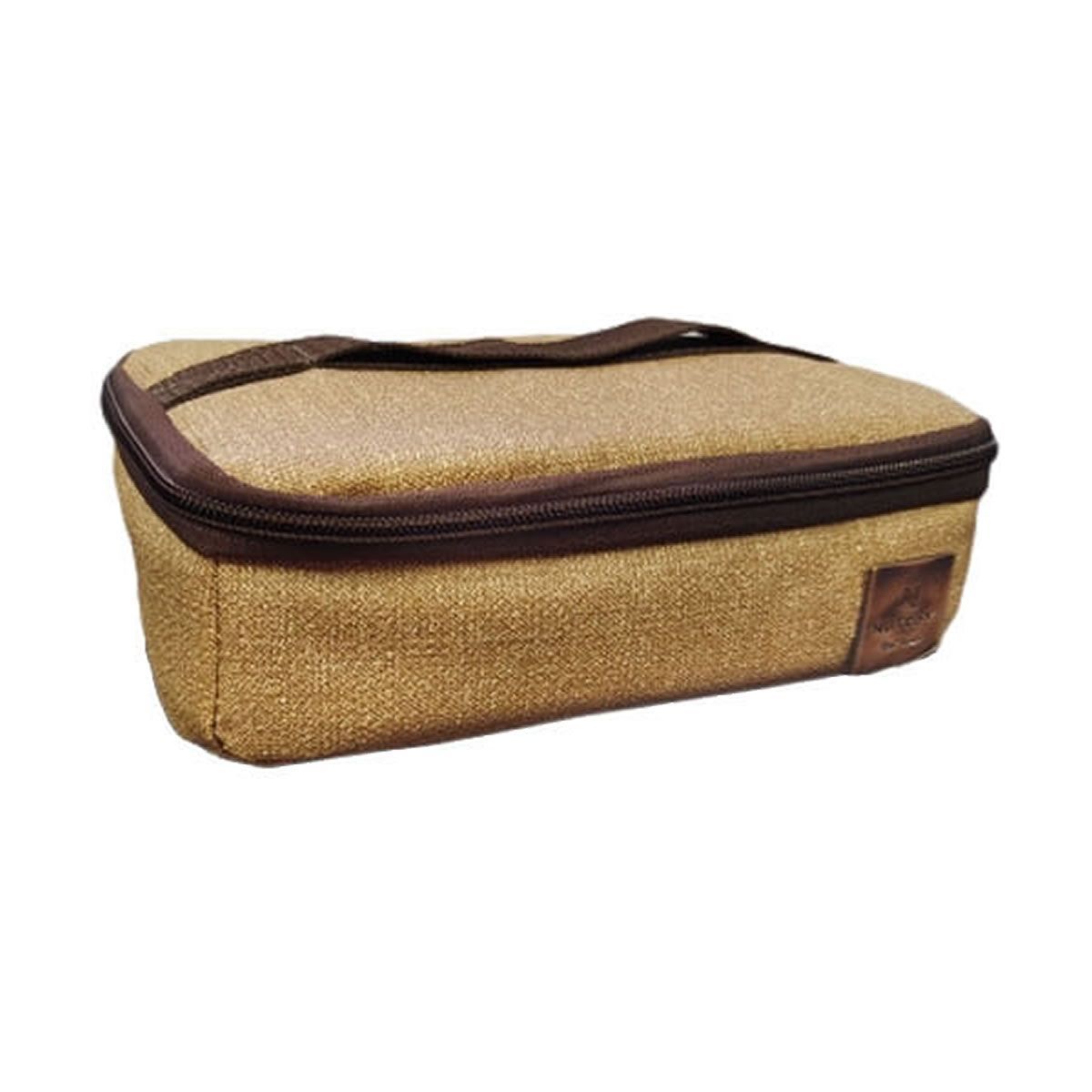 Necessaire  2GoBag Marrom - Nutrify
