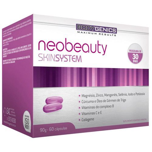 Neobeauty SkinSystem - 60 c�psulas - Bodygenics