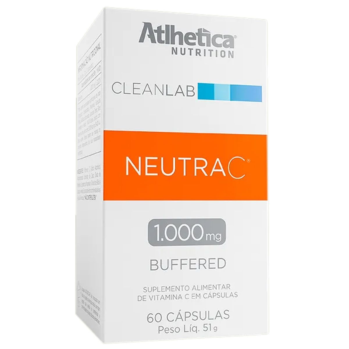 Neutra C 1000mg - 60 C�psulas - Atlhetica Nutrition