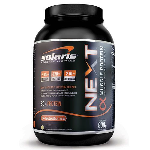 NEXT Pro Muscle Whey Protein - Morango 900g - Solaris Nutrition