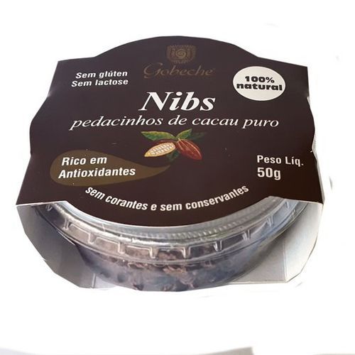 NIBS Pedacinhos de Cacau - 50g - Gobeche
