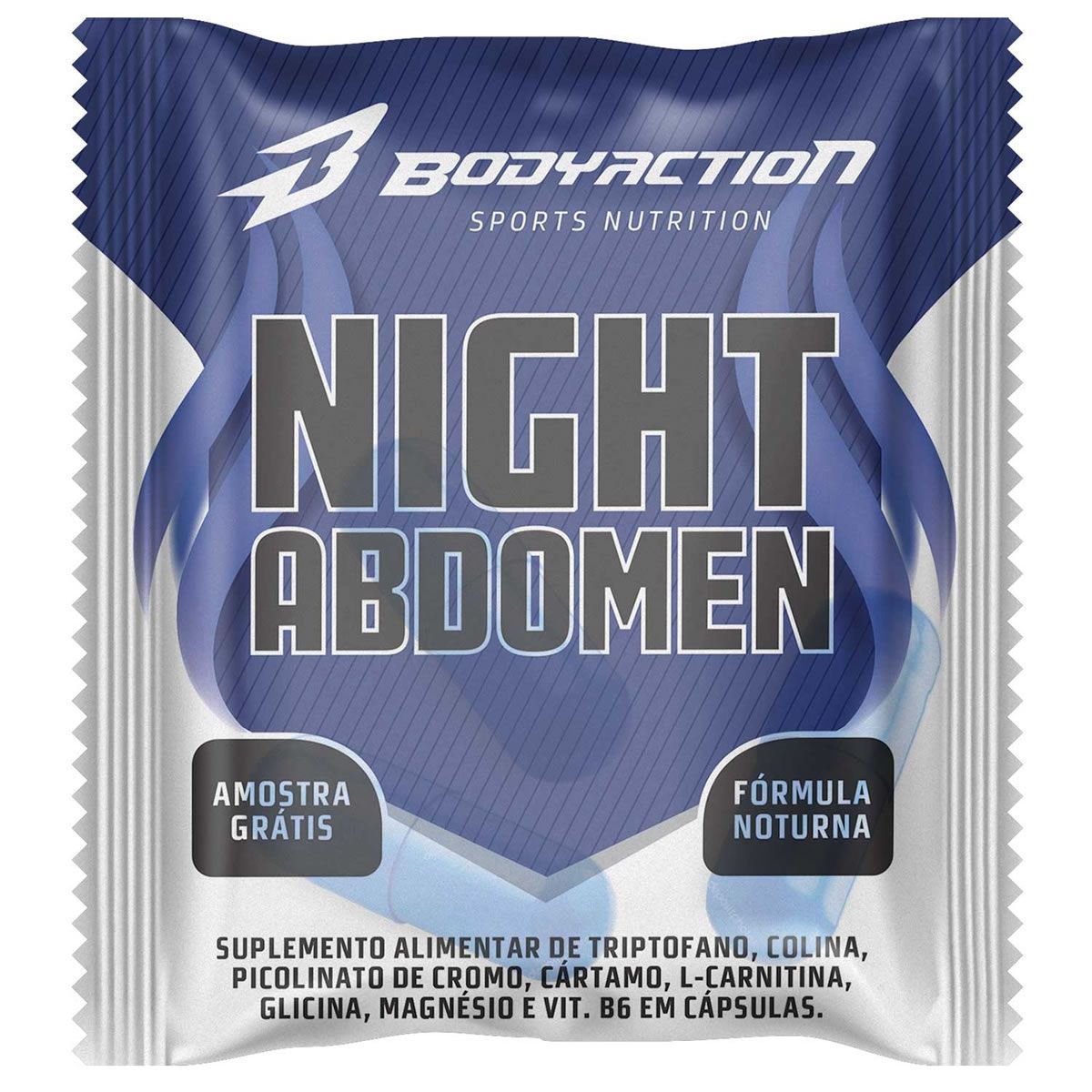 Night Abdomen - 2 C�psulas Amostra Gr�tis - Body Action