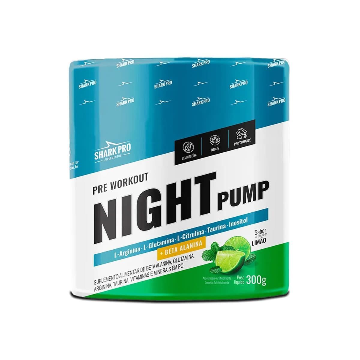 Night Pump - 300g Lim�o - Shark Pro
