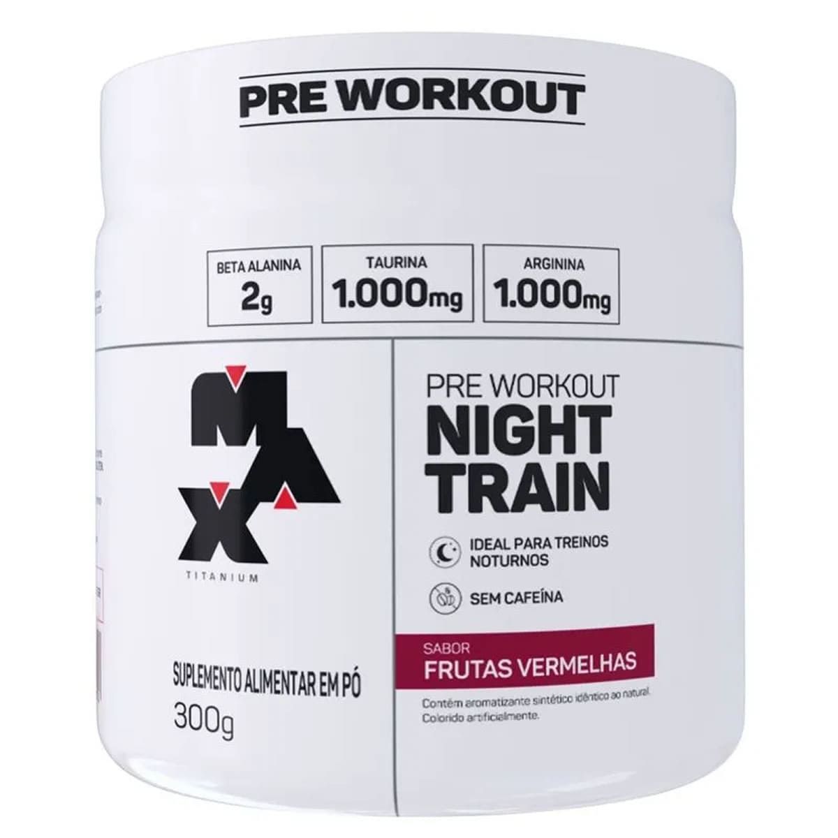 Night Train - 300g Frutas Vermelhas - Max Titanium