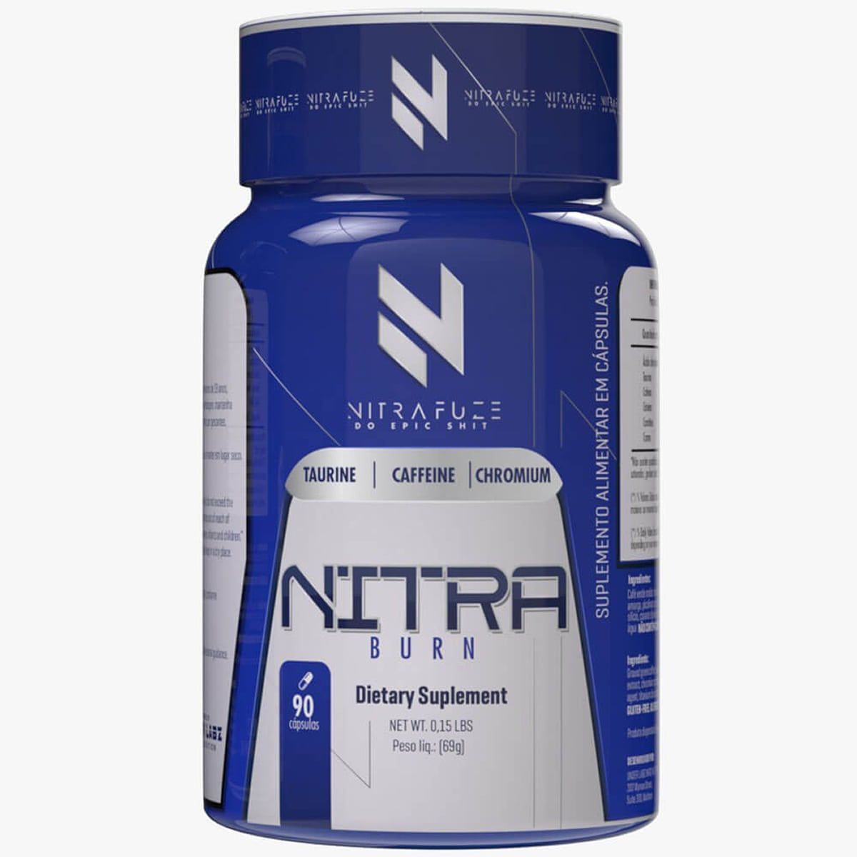 Nitra Burn - 90 C�psulas - NitraFuze