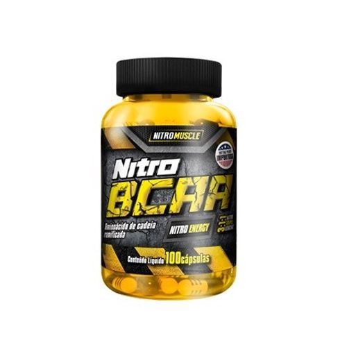 Nitro BCAA - 100 C�psulas - NitroMuscle