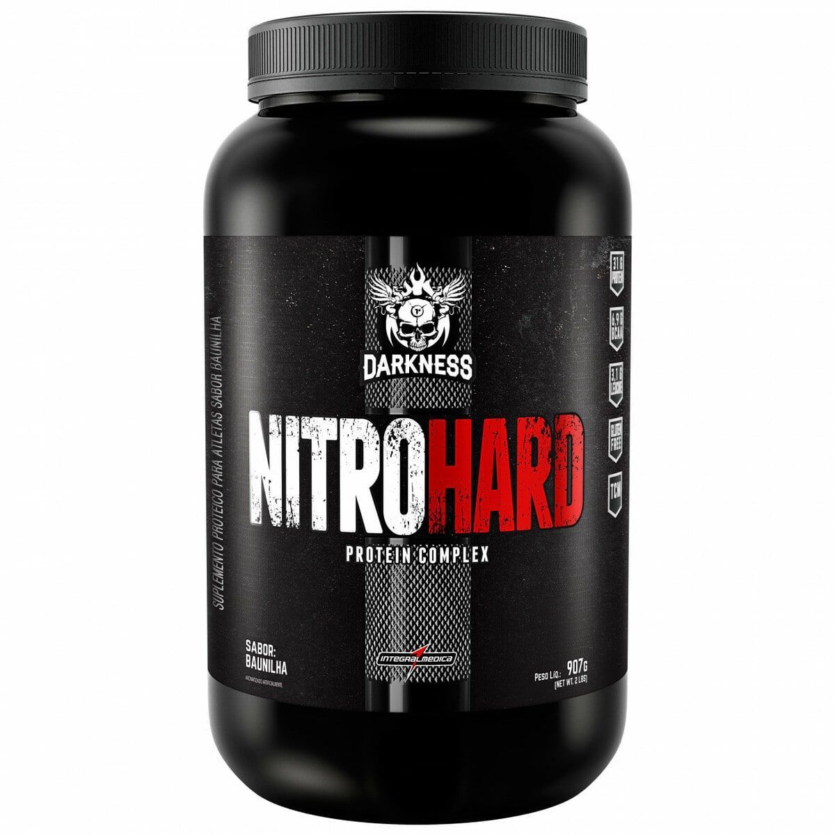 Nitro Hard Darkness - 907g Baunilha - IntegralM�dica