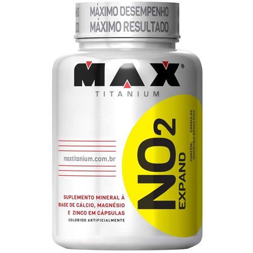 NO2 - 90 c�psulas - Max Titanium
