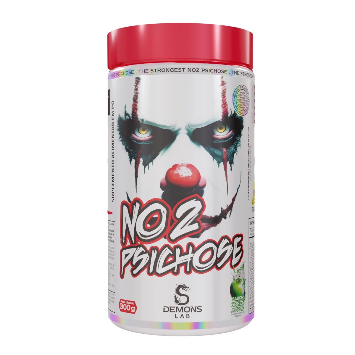 NO2 Psichose - 300g Green Aplle - Demons Lab