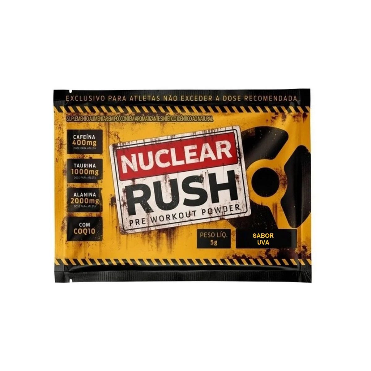 Nuclear Rush - 1 Sach� 5g Uva - BodyAction