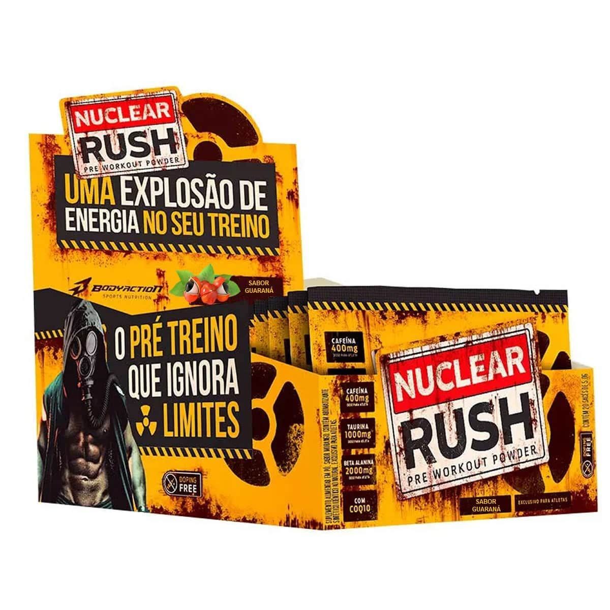 Nuclear Rush - 20 Sach�s 5g Guaran� - BodyAction