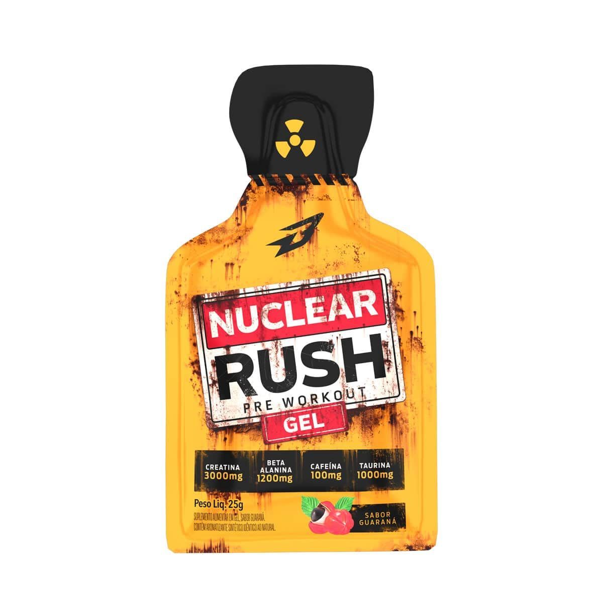 Nuclear Rush Gel - 1 Sach� 25g Guaran� - BodyAction*** Data Venc. 30/06/2025