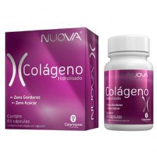 Nuova Col�geno Hidrolisado - 60 C�psulas - Catarinense Nutri��o