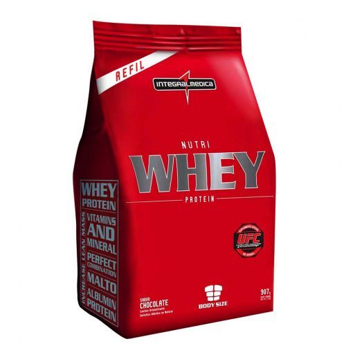 Nutri Whey Protein - Chocolate 1800g Refil - Integralm�dica **NETSHOES