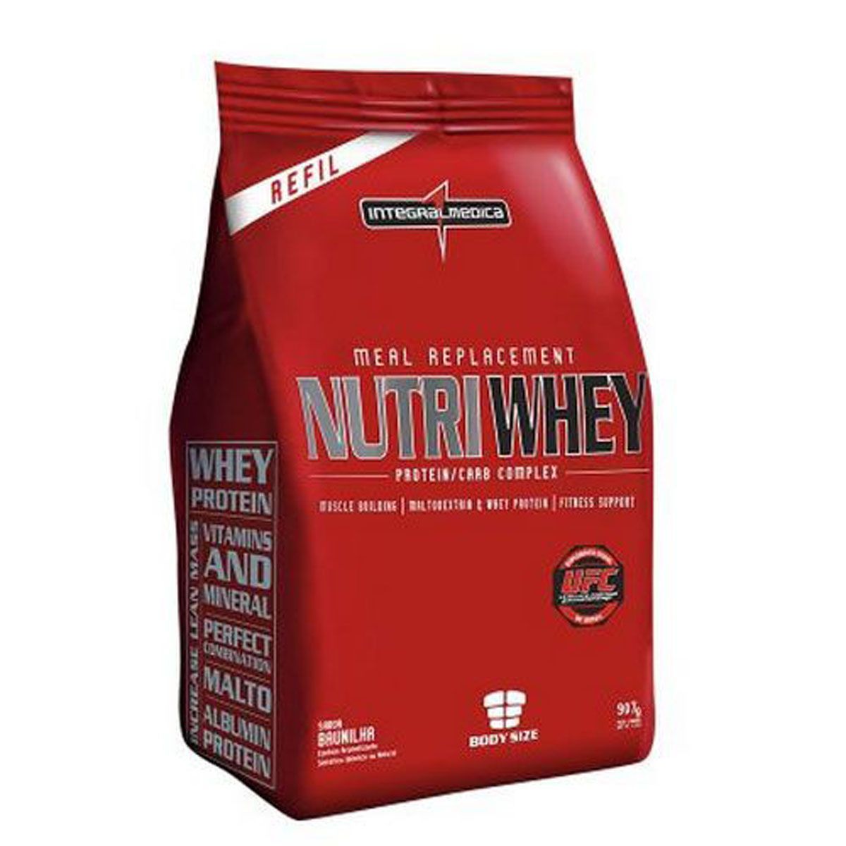 Nutri Whey Protein - Refil - Baunilha 907g - Integralm�dica **NETSHOES