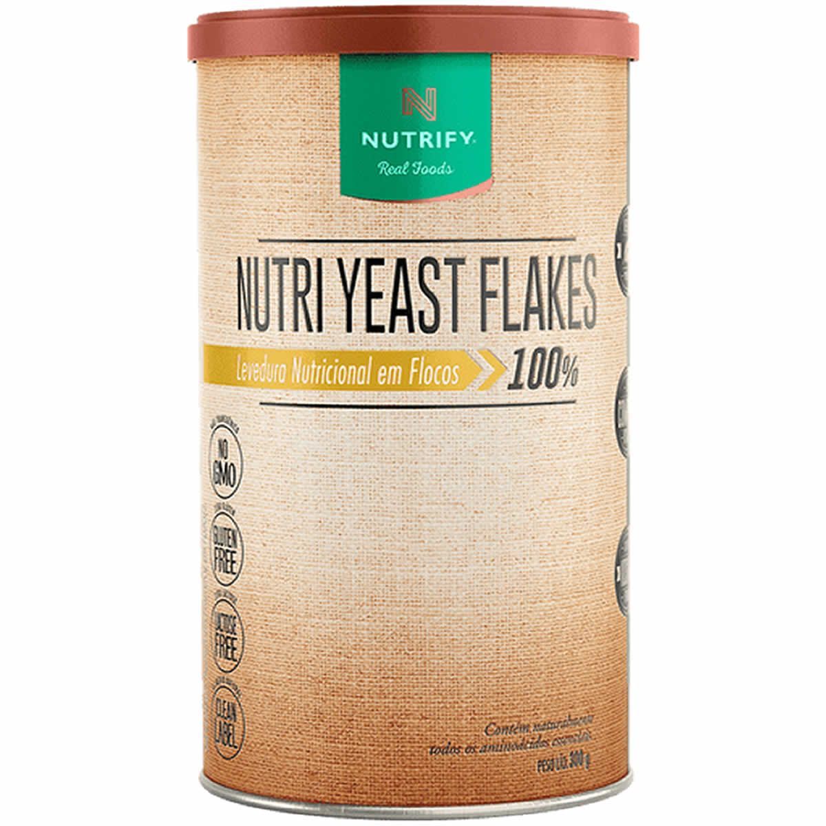 Nutri Yeast Flakes - 300g - Nutrify*** Data Venc. 30/12/2022