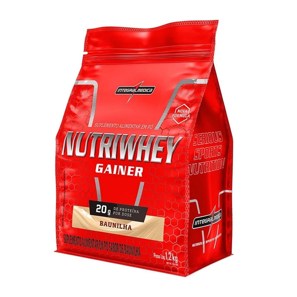 NutriWhey - Refil 1200g Baunilha - Integral M�dica