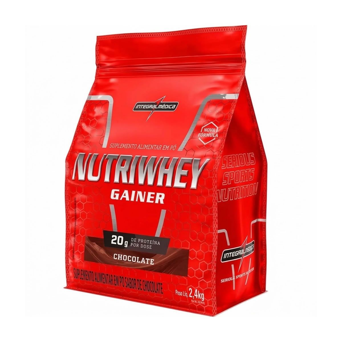 NutriWhey - Refil 2400g Chocolate - Integral M�dica