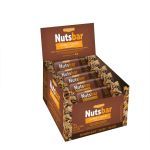 Nutsbar - 12 Unidades 25g  Castanhas e Chocolate - Banana Brasil*** Data Venc. 07/09/2024