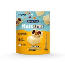 NutsBites - 1 Unidade 60g Chocolate Branco - Banana Brasil
