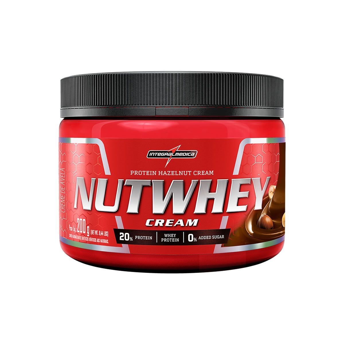 Nutwhey Creme de Avel� Proteico - 200g - IntegralM�dica*** Data Venc. 30/4/23