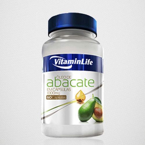 �leo de Abacate - 60 c�psulas 1000mg - VitaminLafe
