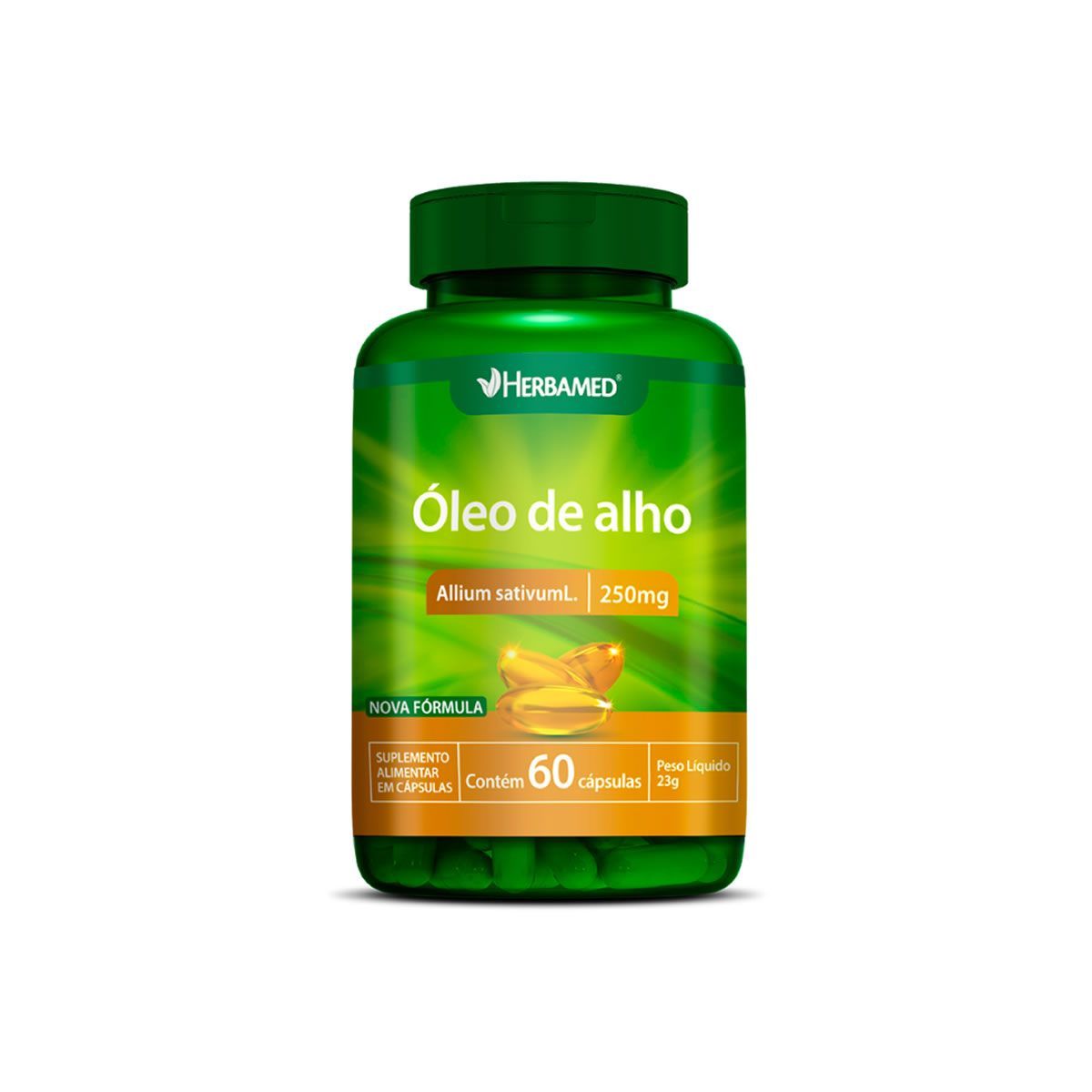 �leo de Alho - 60 C�psulas - Herbamed