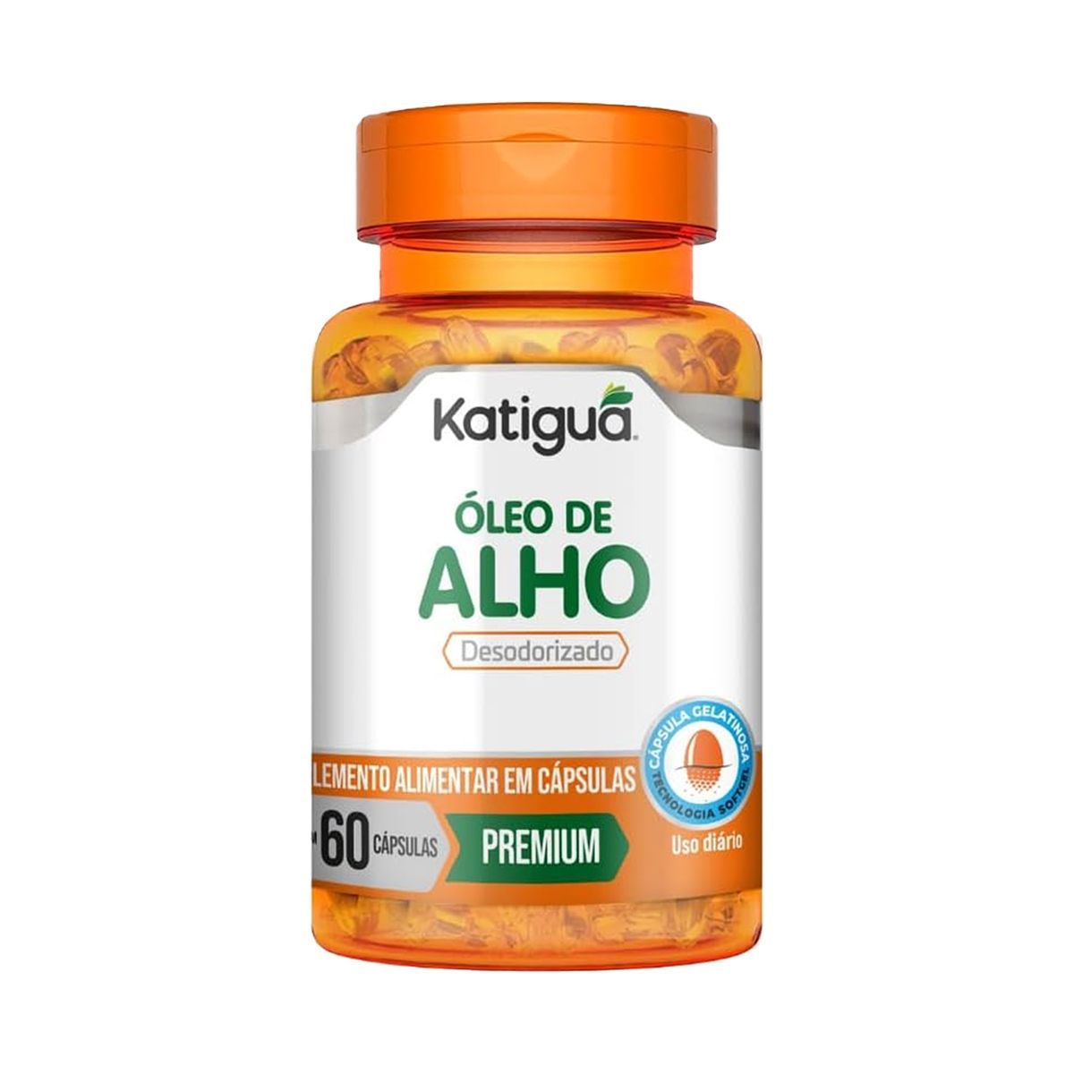 �leo de Alho - 60 C�psulas - Katigu�