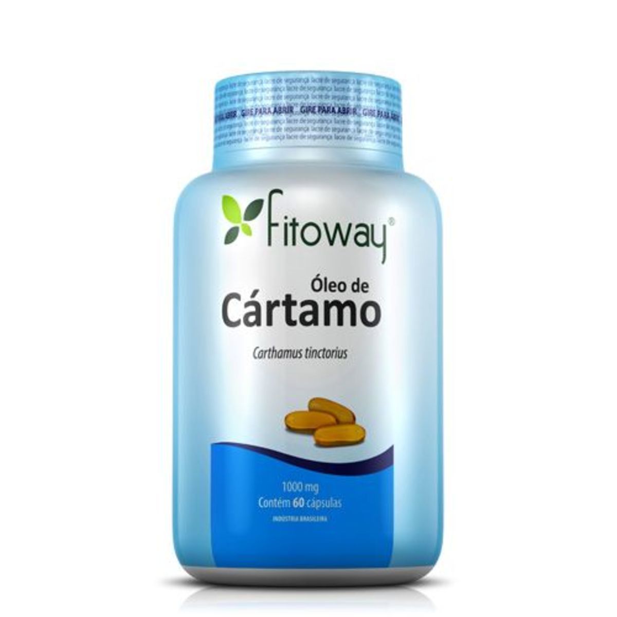 Oleo de Cartamo 1g - 60 C�psulas - Fitoway