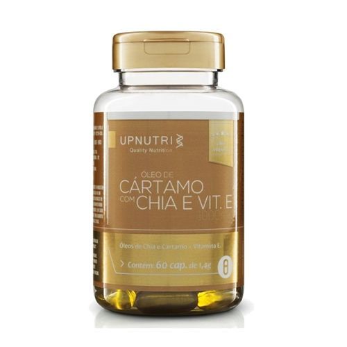 �leo de C�rtamo c/ Chia e Vit E 1000mg - 60 C�psulas - Upnutri