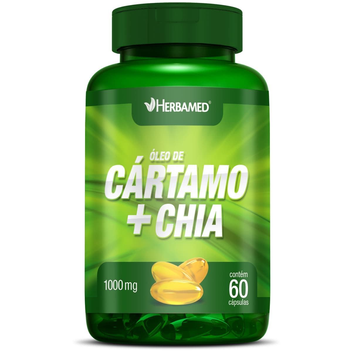 �leo de C�rtamo + Chia - 60 C�psulas - Herbamed*** Data Venc. 30/11/2022