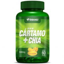 �leo de C�rtamo + Chia - 60 C�psulas - Herbamed