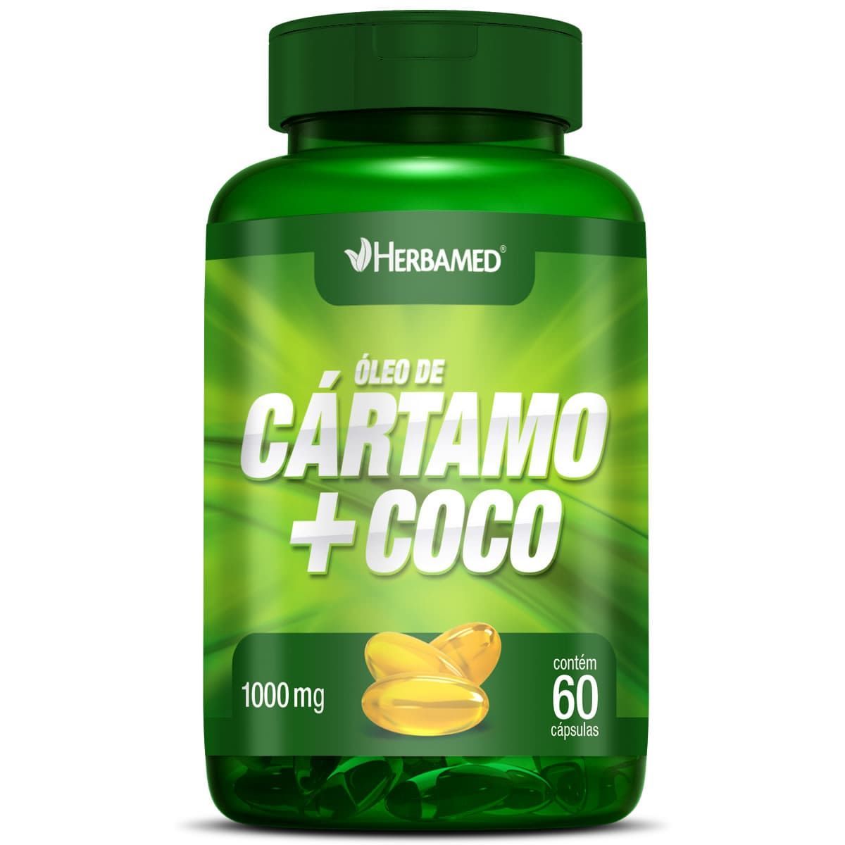 �leo de C�rtamo + Coco - 60 C�psulas - Herbamed