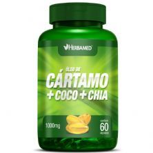 �leo de C�rtamo + Coco + Chia - 60 C�psulas - Herbamed