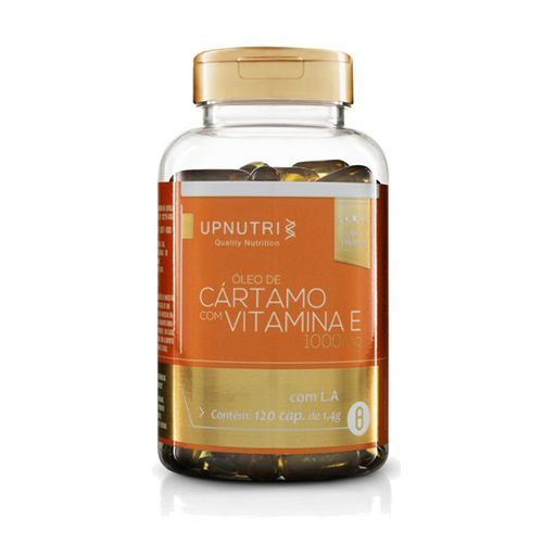 �leo de C�rtamo Com Vitamina E 1000mg - 60 C�psulas - Upnutri