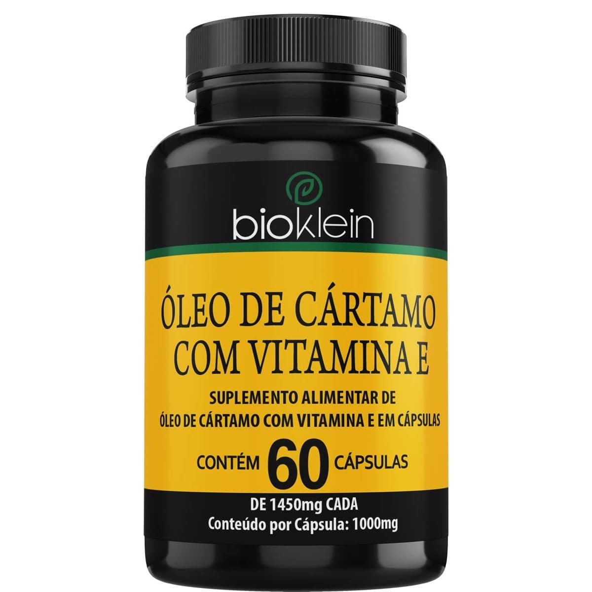 �leo de C�rtamo com Vitamina E - 60 C�psulas - Bioklein*** Data Venc. 30/10/2025