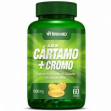 �leo de C�rtamo + Cromo -  60 C�psulas - Herbamed