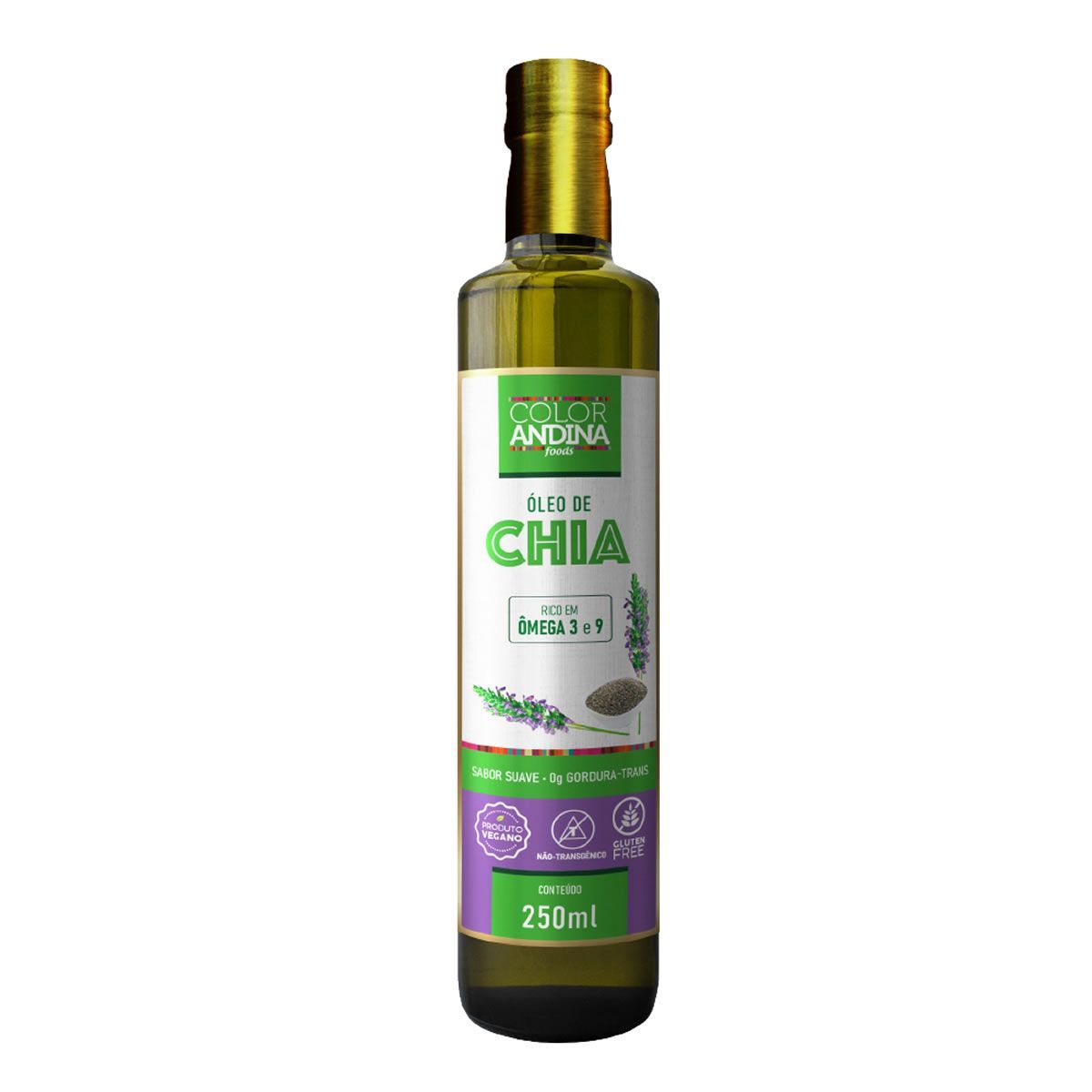 �leo de Chia 100% Puro - 250ml -  Color Andina