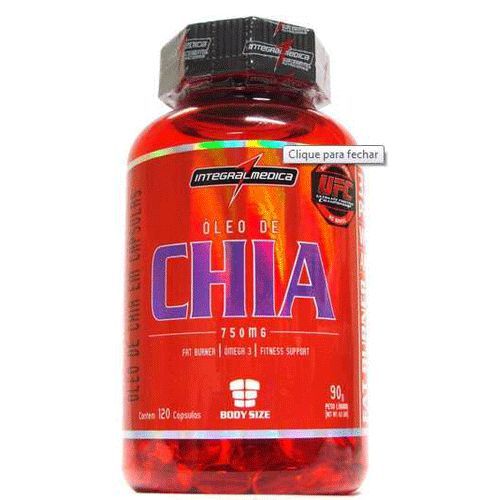 �leo de Chia - 120 c�psulas - Integralm�dica