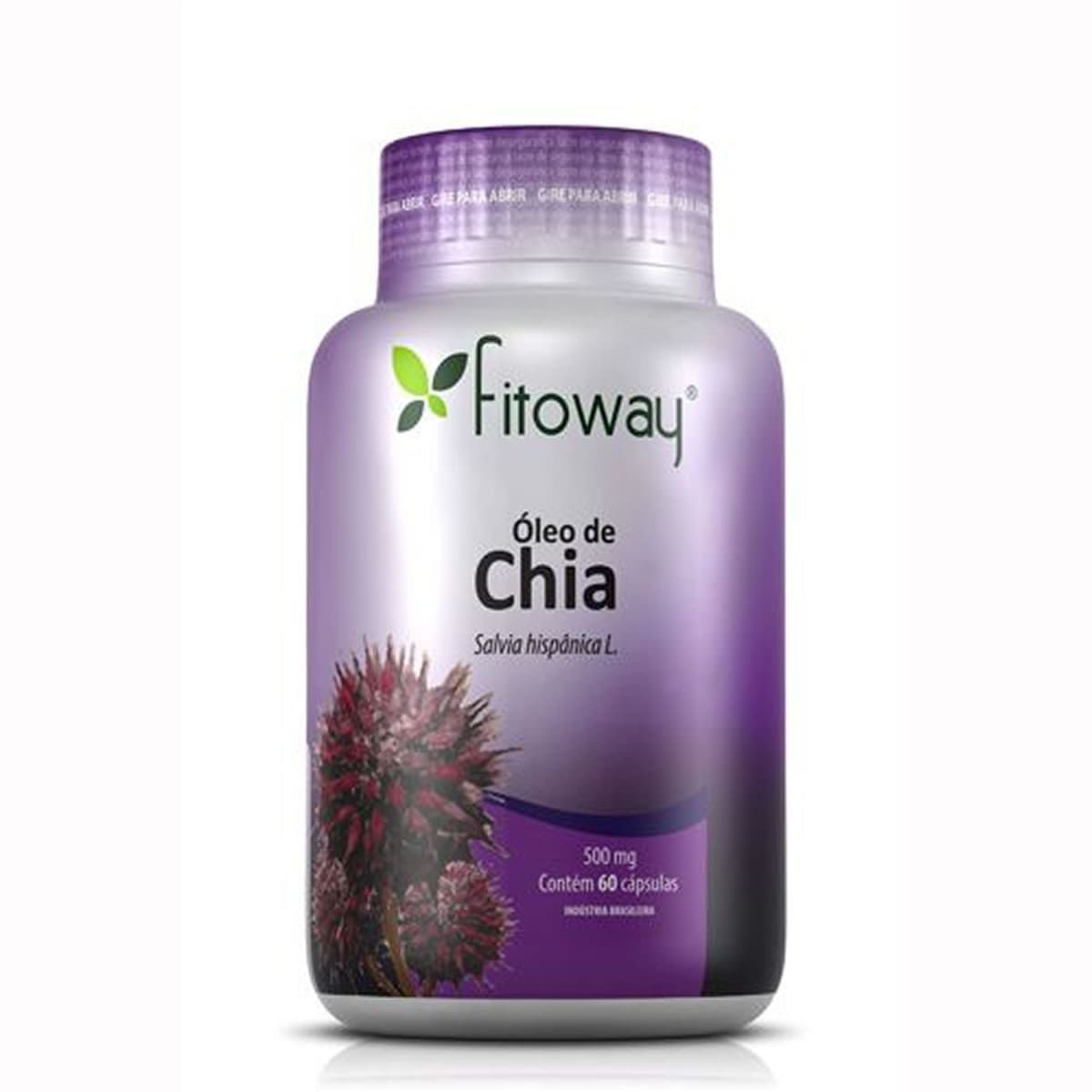 Oleo de Chia 500mg - 60 C�psulas - Fitoway*** Data Venc. 30/12/2022