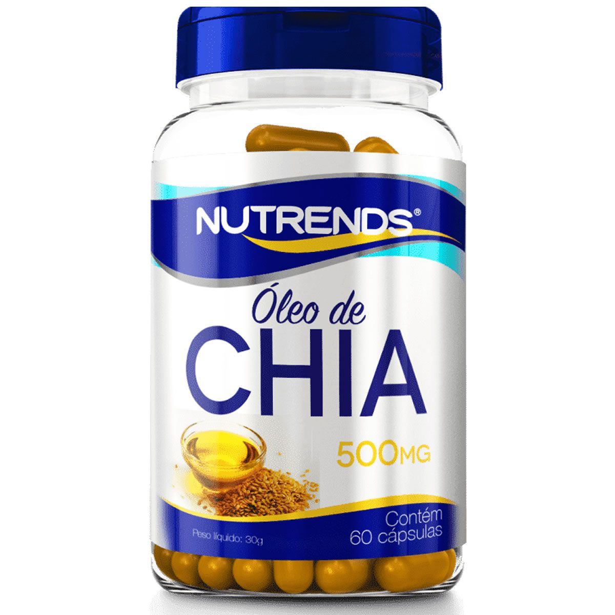 �leo de Chia - 60 C�psulas - Nutrends*** Data Venc. 30/6/23