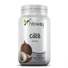 Oleo de C�co 1g - 120 C�psulas - Fitoway