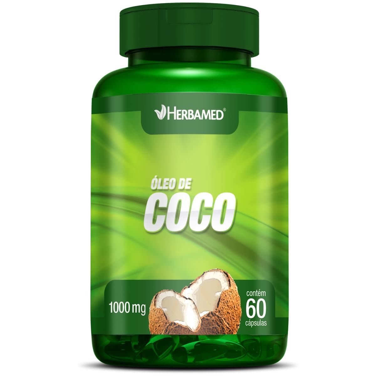 �leo de Coco - 60 C�psulas - Herbamed