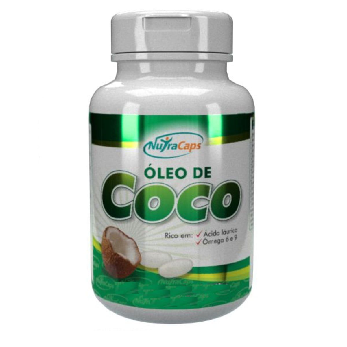 �leo de Coco - 60 C�psulas - NutraCaps