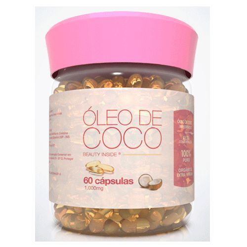 �leo de Coco - 60 c�psulas - Probi�tica