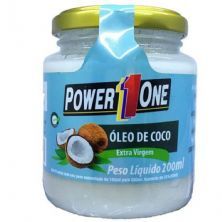 �leo de C�co Extra Virgem - 200ml - Power One*** Data Venc. 15/02/2021