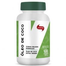 �leo de C�co Extravirgem - 120 C�psulas 1g - Vitafor