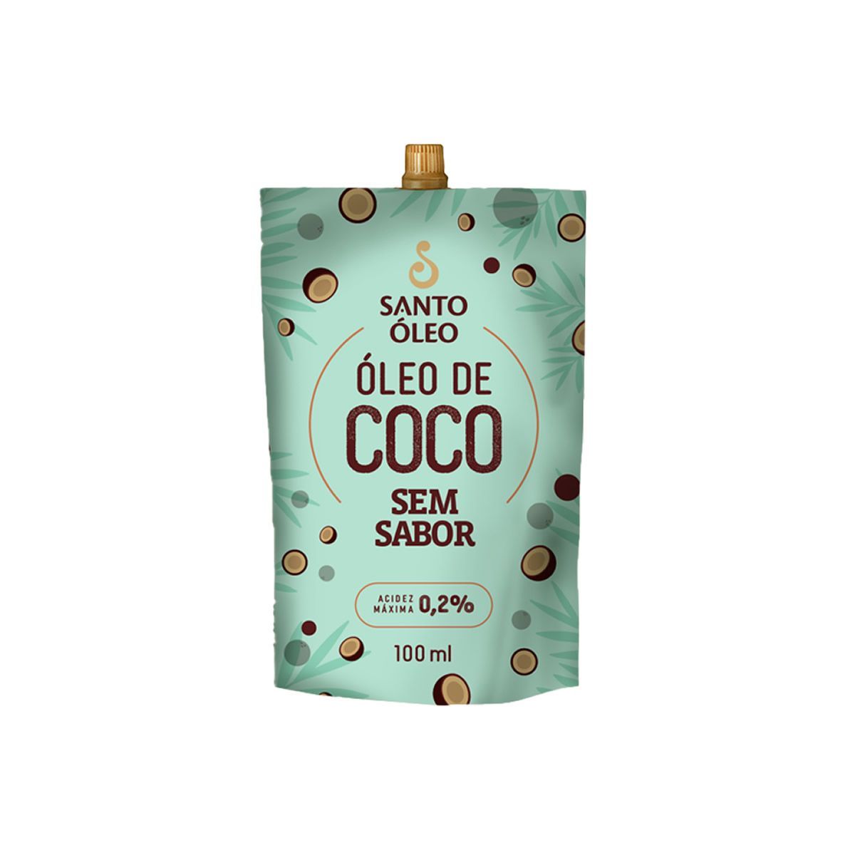 �leo de Coco Sem Sabor - 100ml - Santo �leo