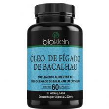 �leo de F�gado de Bacalhau - 60 C�psulas - Bioklein