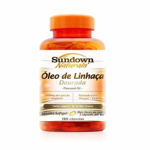Oleo De Linha�a 1000 Mg - 120 C�psulas - Sundown